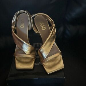 EGO Gold Glamorous Heels
